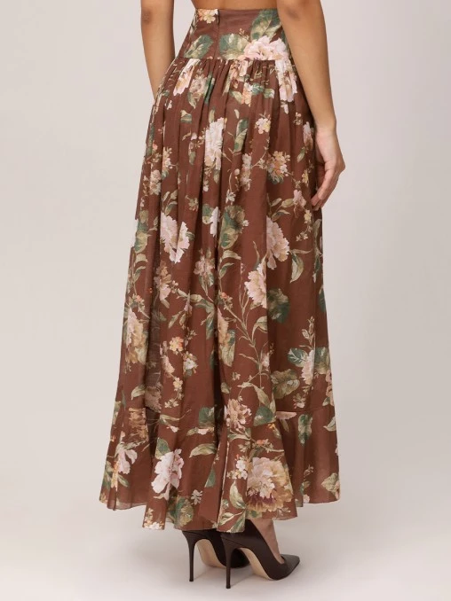 Юбка хлопковая ZIMMERMANN