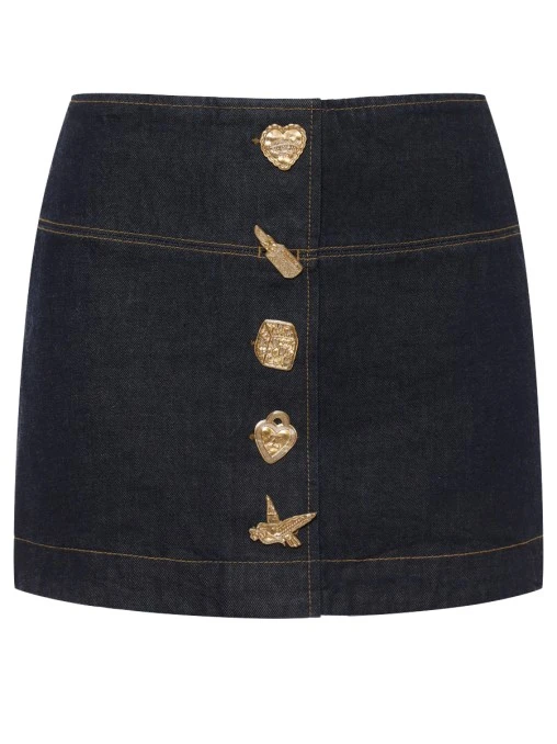 Юбка джинсовая ZIMMERMANN