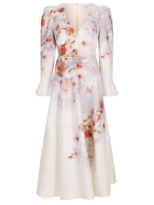 Платье льняное ZIMMERMANN