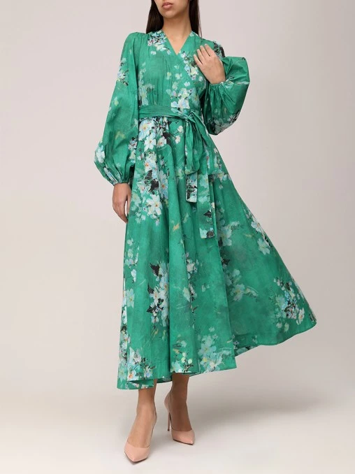 Платье хлопковое ZIMMERMANN