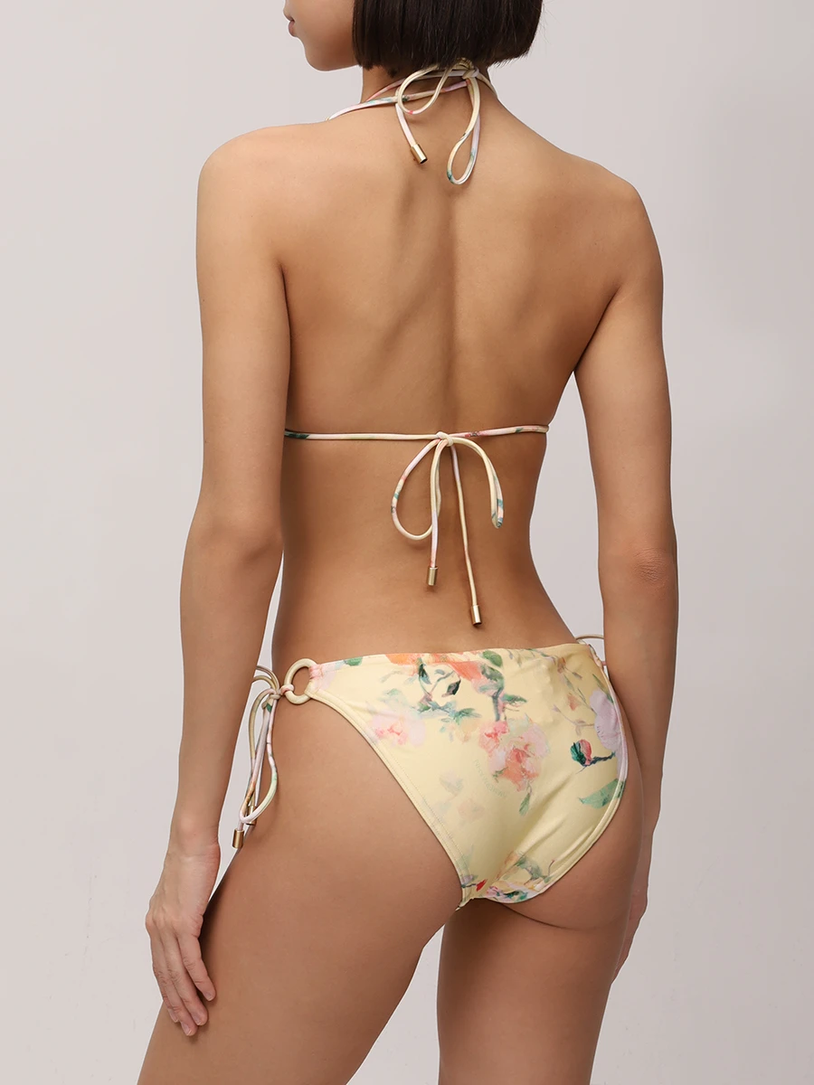 Купальник-бикини с принтом