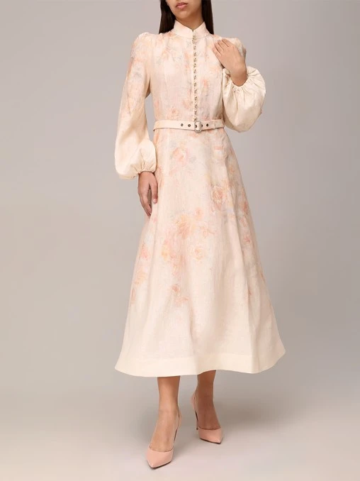 Платье льняное ZIMMERMANN