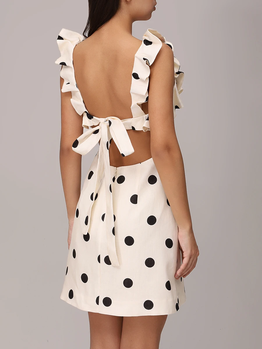 Платье льняное