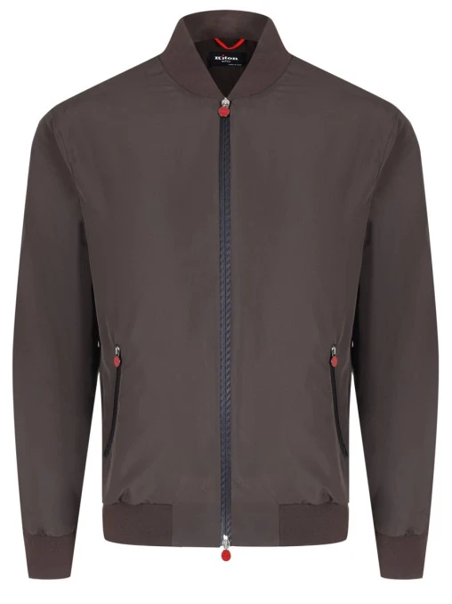 Бомбер однотонный KITON