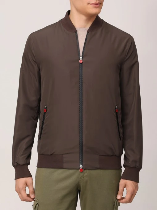 Бомбер однотонный KITON