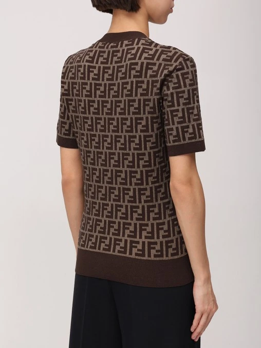 Джемпер хлопковый FENDI