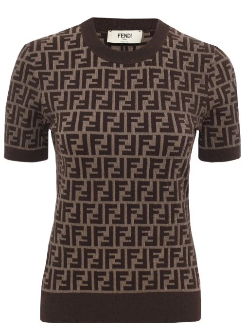 Джемпер хлопковый FENDI