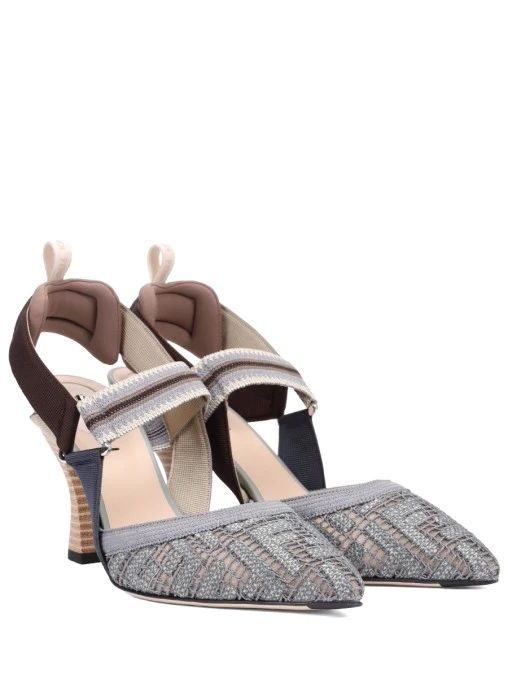 Туфли текстильные Colibri FENDI