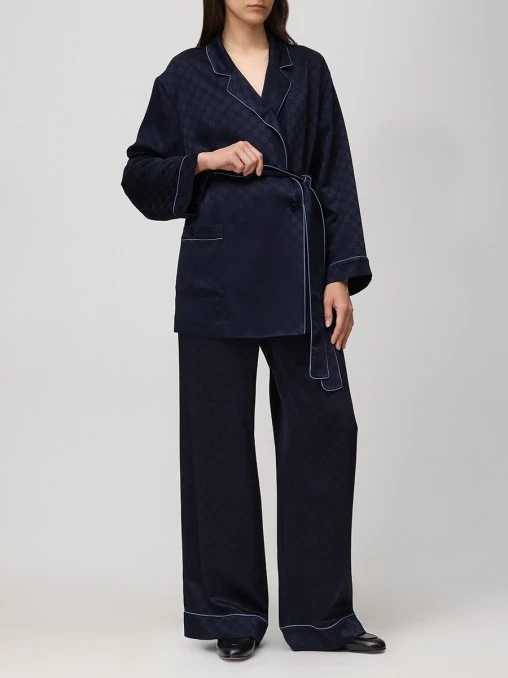 Блуза с принтом GUCCI