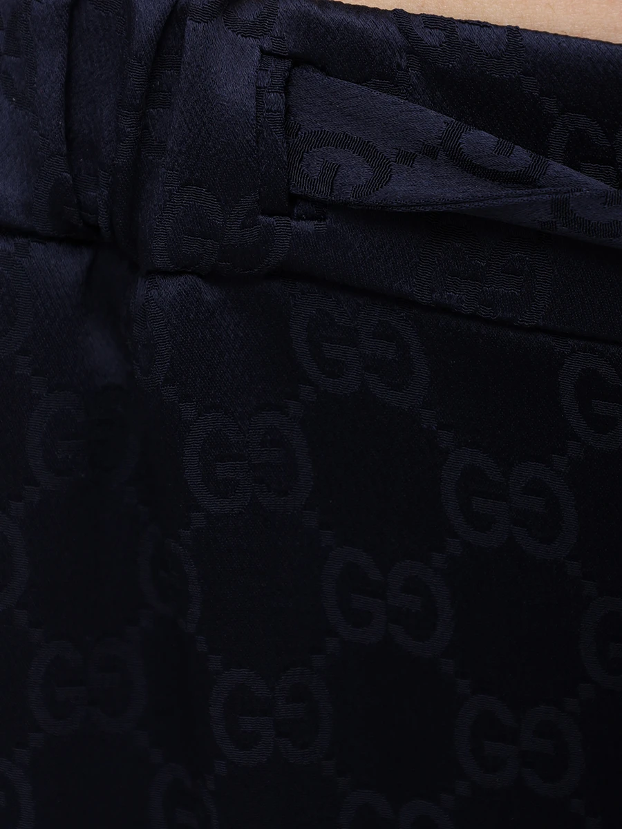 Брюки с принтом