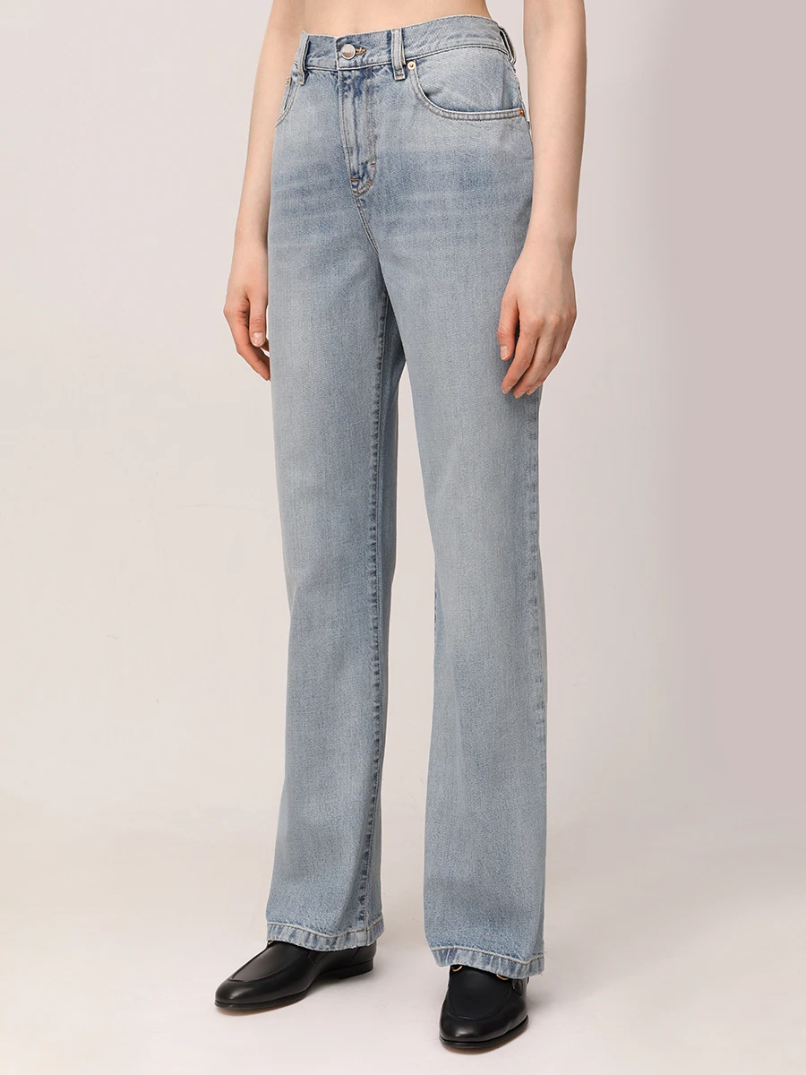 Джинсы хлопковые