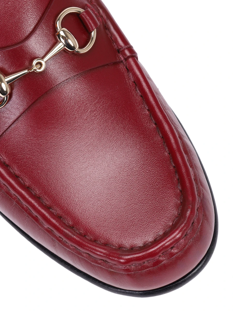 Лоферы кожаные