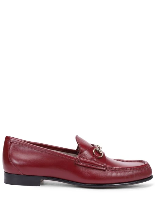 Лоферы кожаные GUCCI