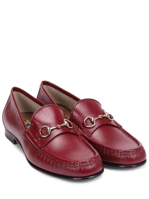 Лоферы кожаные GUCCI