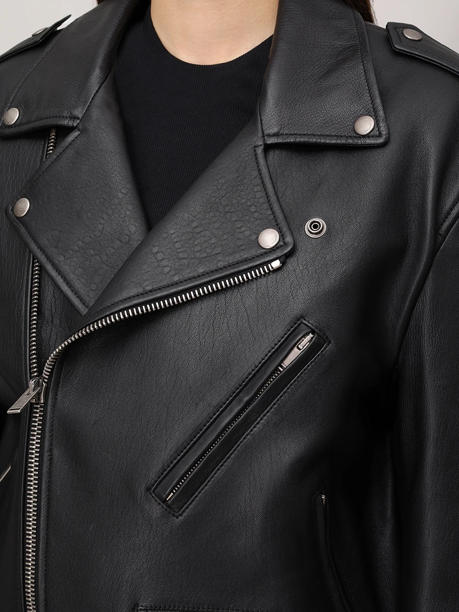 Куртка кожаная