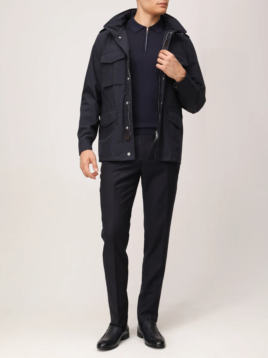 Куртка однотонная