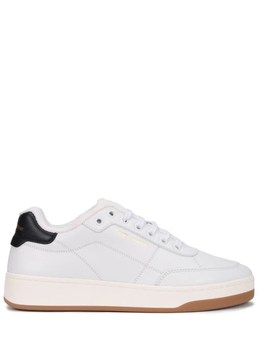 Кеды кожаные SAINT LAURENT