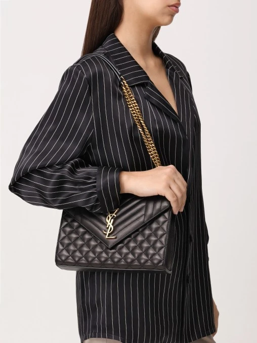 Сумка кожаная Envelope SAINT LAURENT