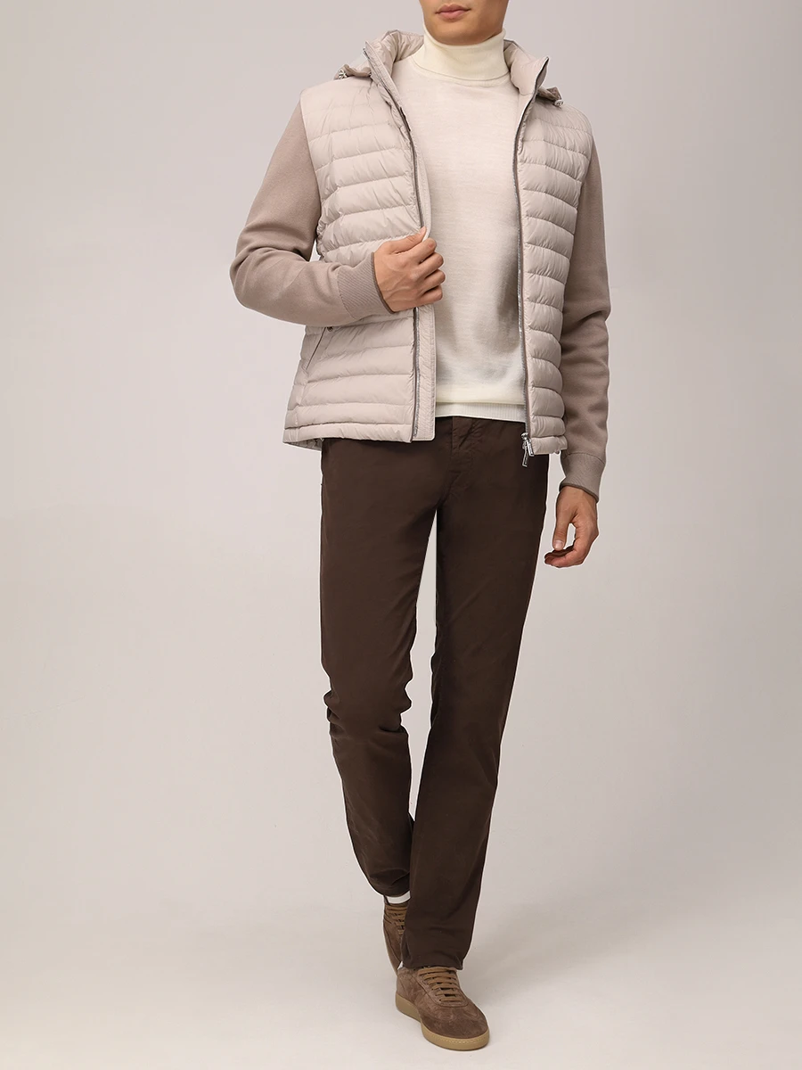 Куртка комбинированная