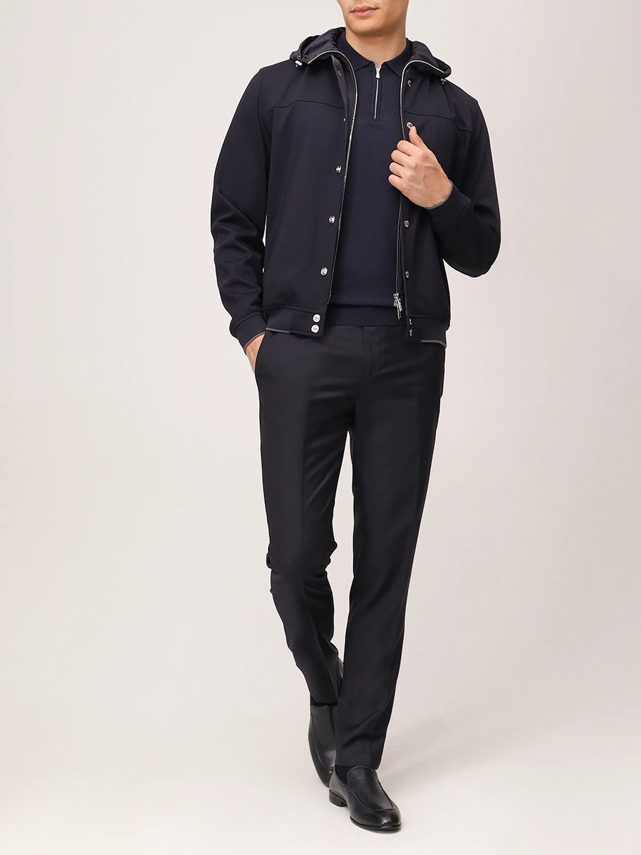 Бомбер однотонный