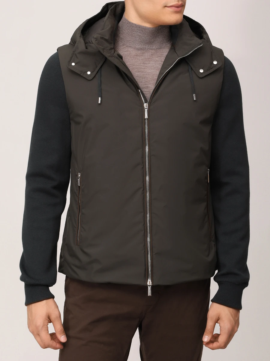 Куртка комбинированная