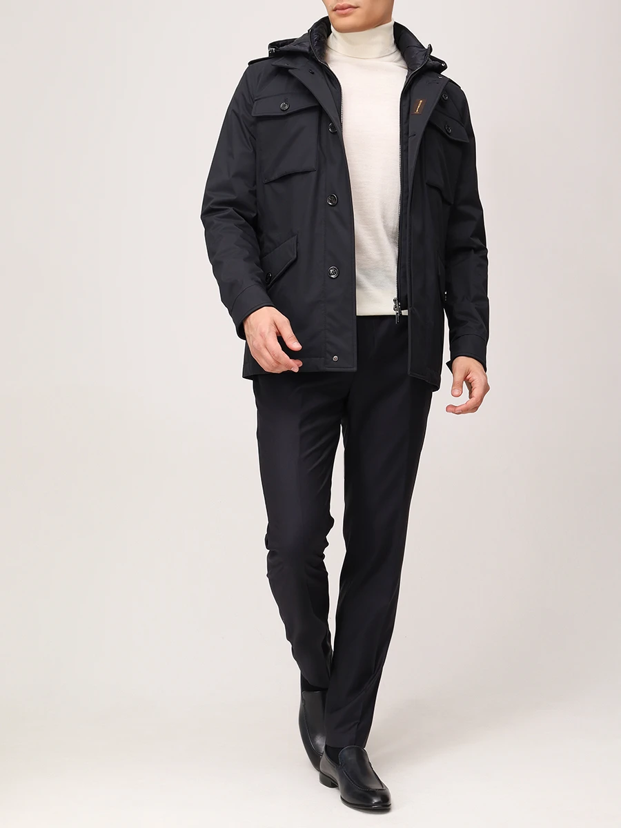 Куртка однотонная