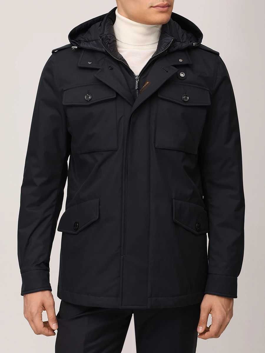 Куртка однотонная