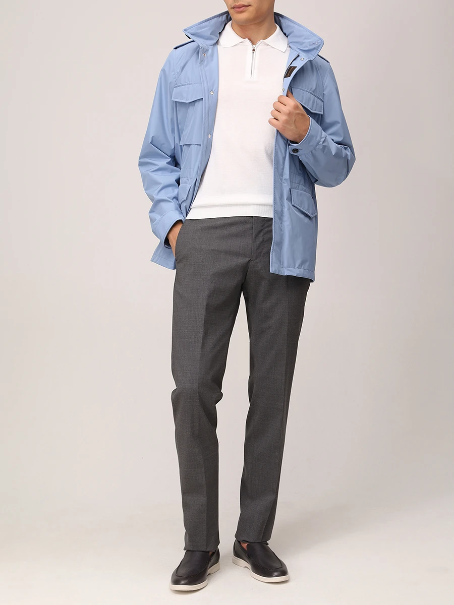 Куртка однотонная