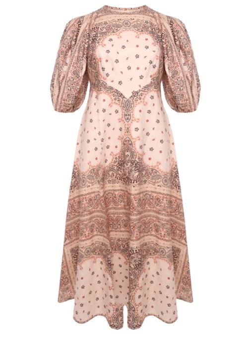 Платье льняное ZIMMERMANN