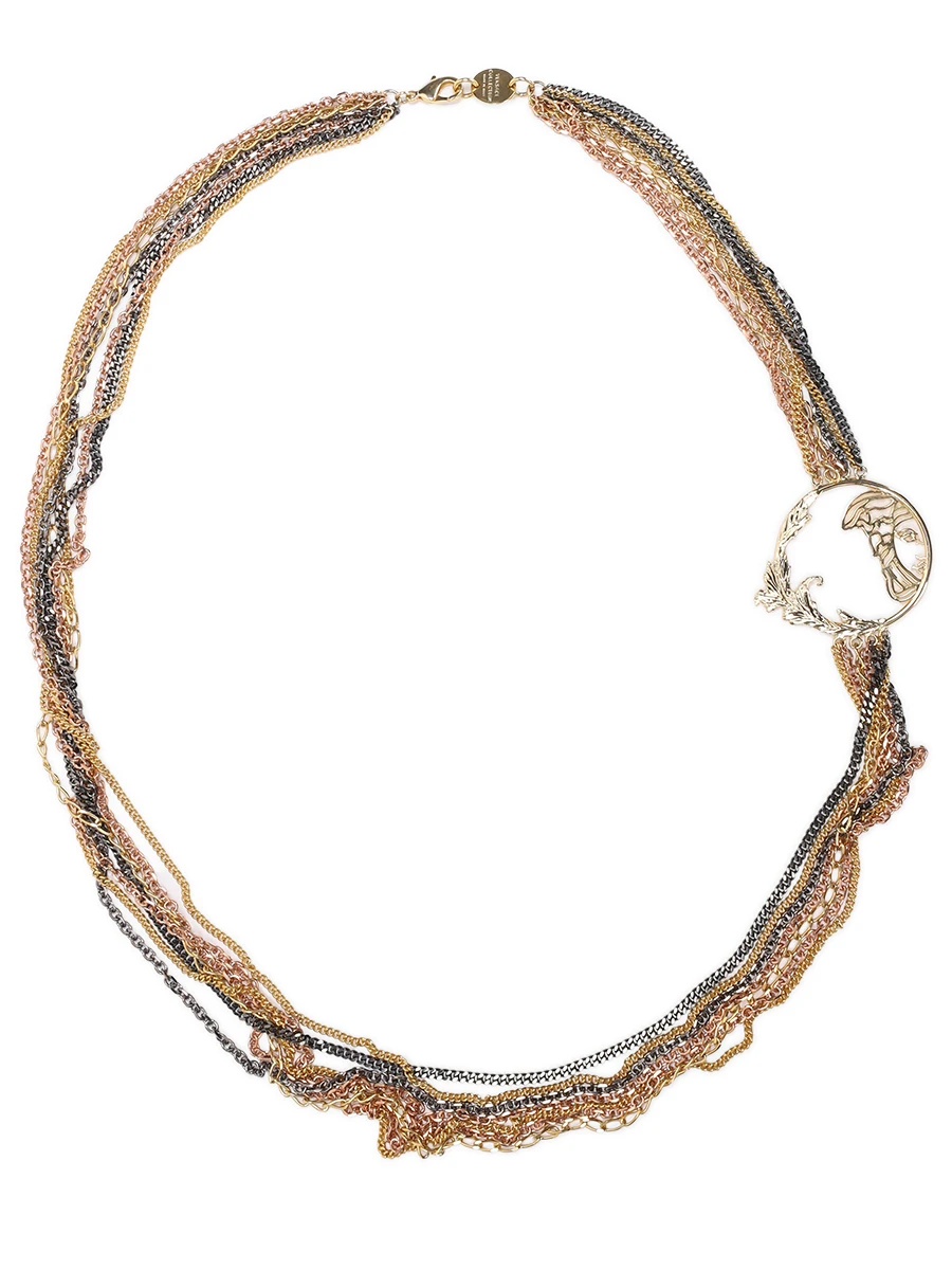 Колье с декором