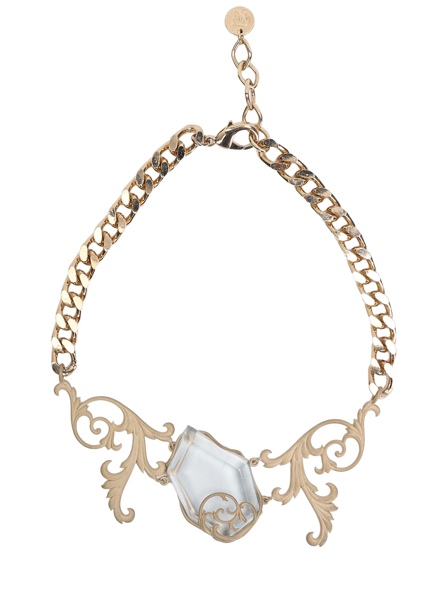 Колье с декором