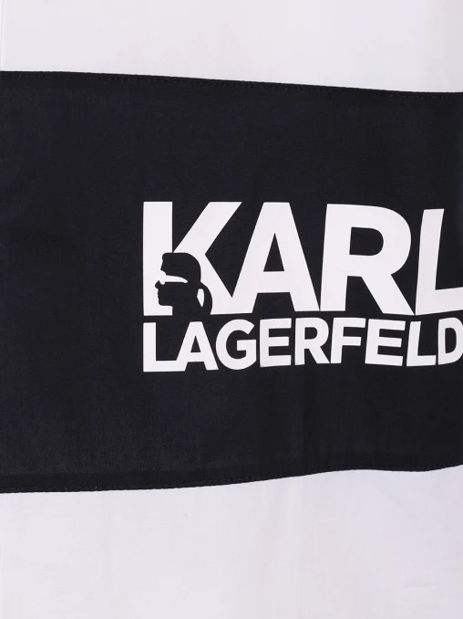 Рубашка Regular Fit хлопковая KARL LAGERFELD