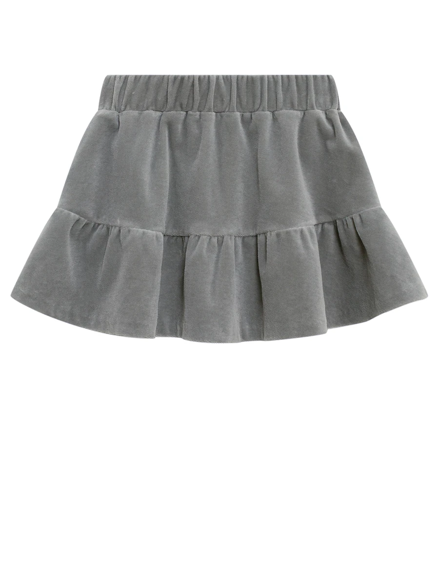 Юбка бархатная "Темный Жемчуг"