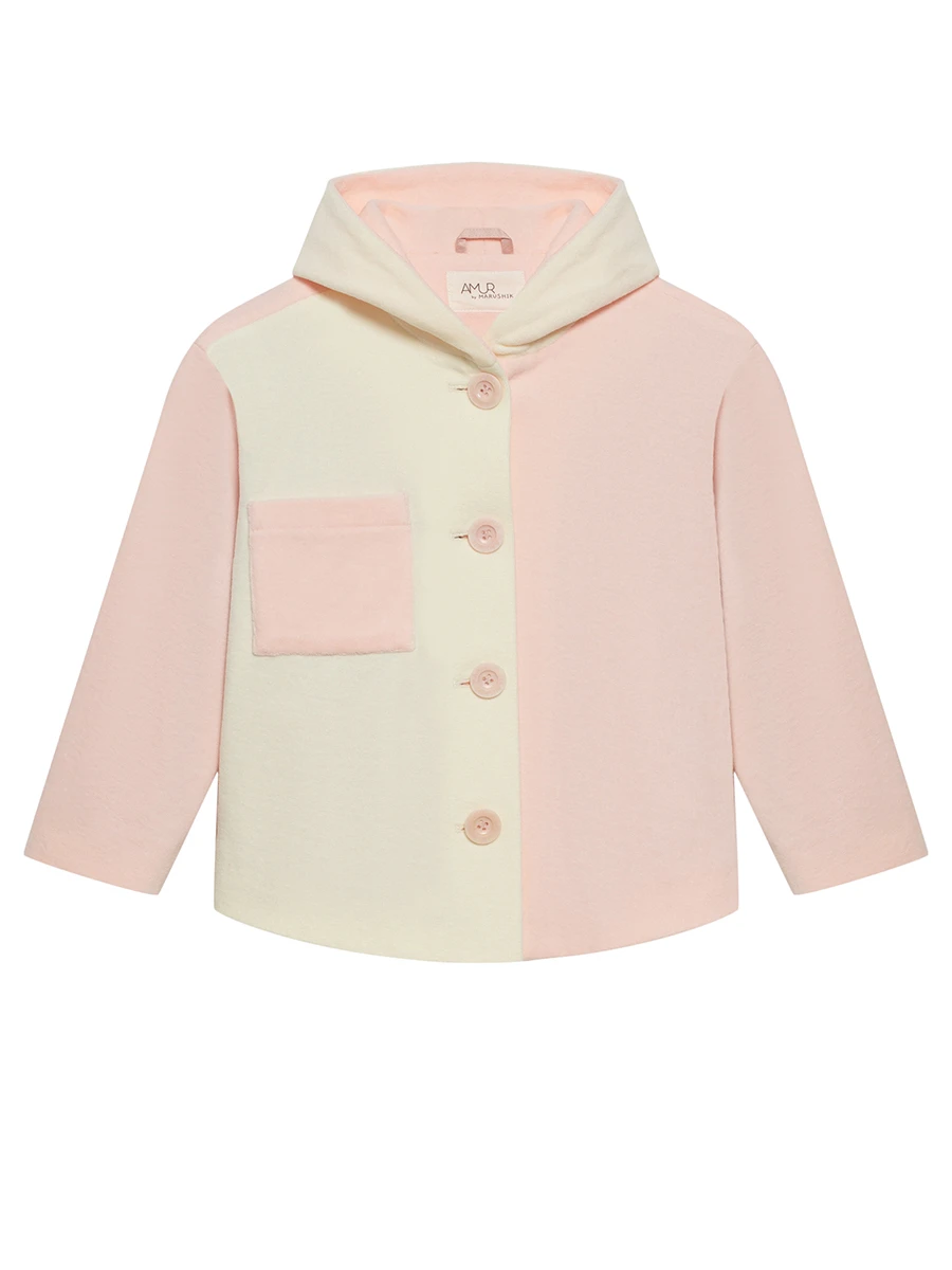 Куртка бархатная "Румянец со Сливками"