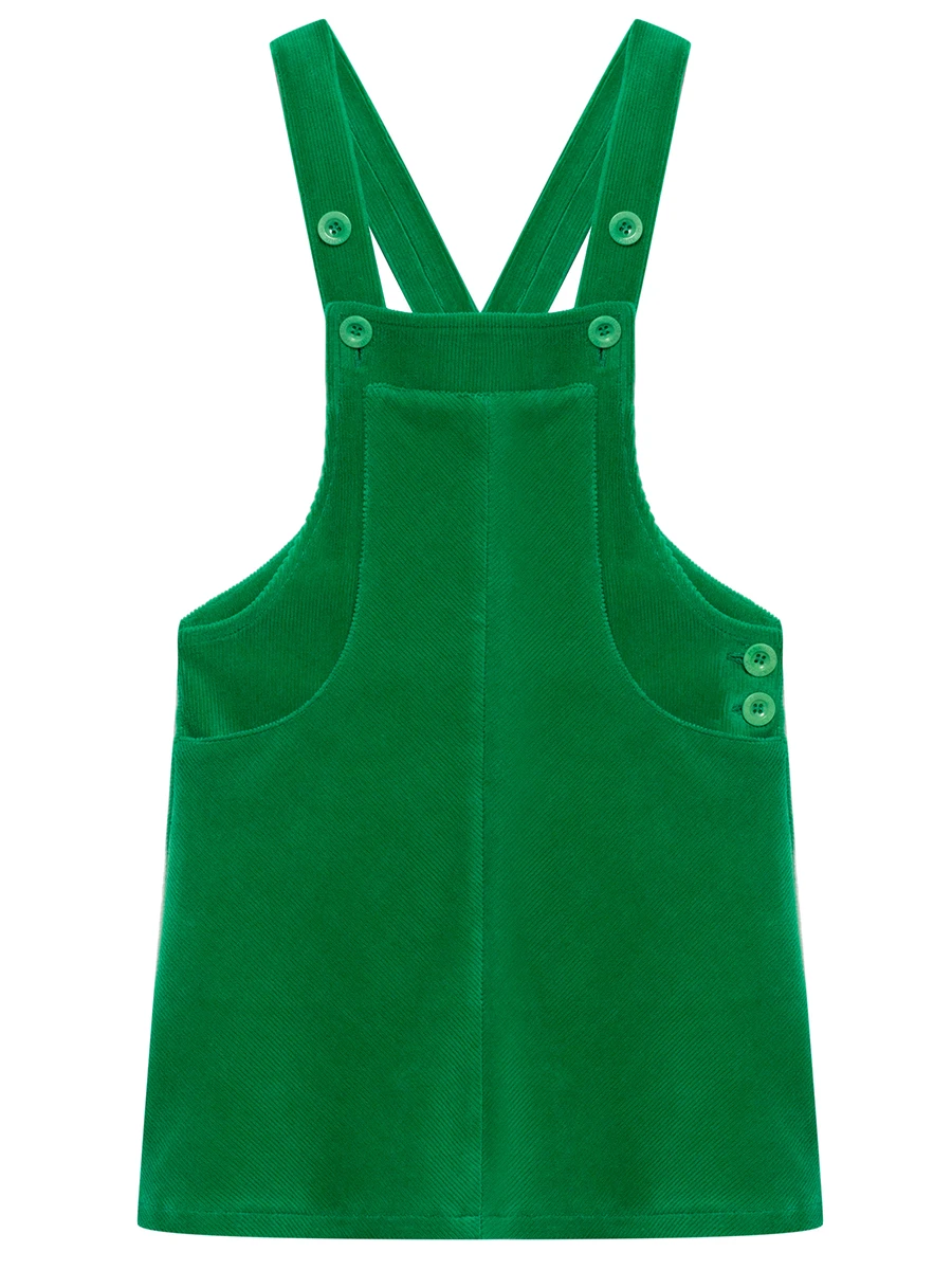 Сарафан вельветовый "Майская Зелень"