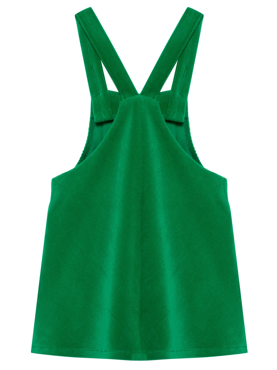 Сарафан вельветовый "Майская Зелень"