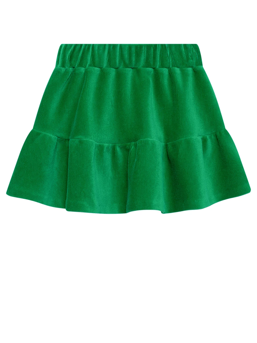 Юбка вельветовая "Майская Зелень"