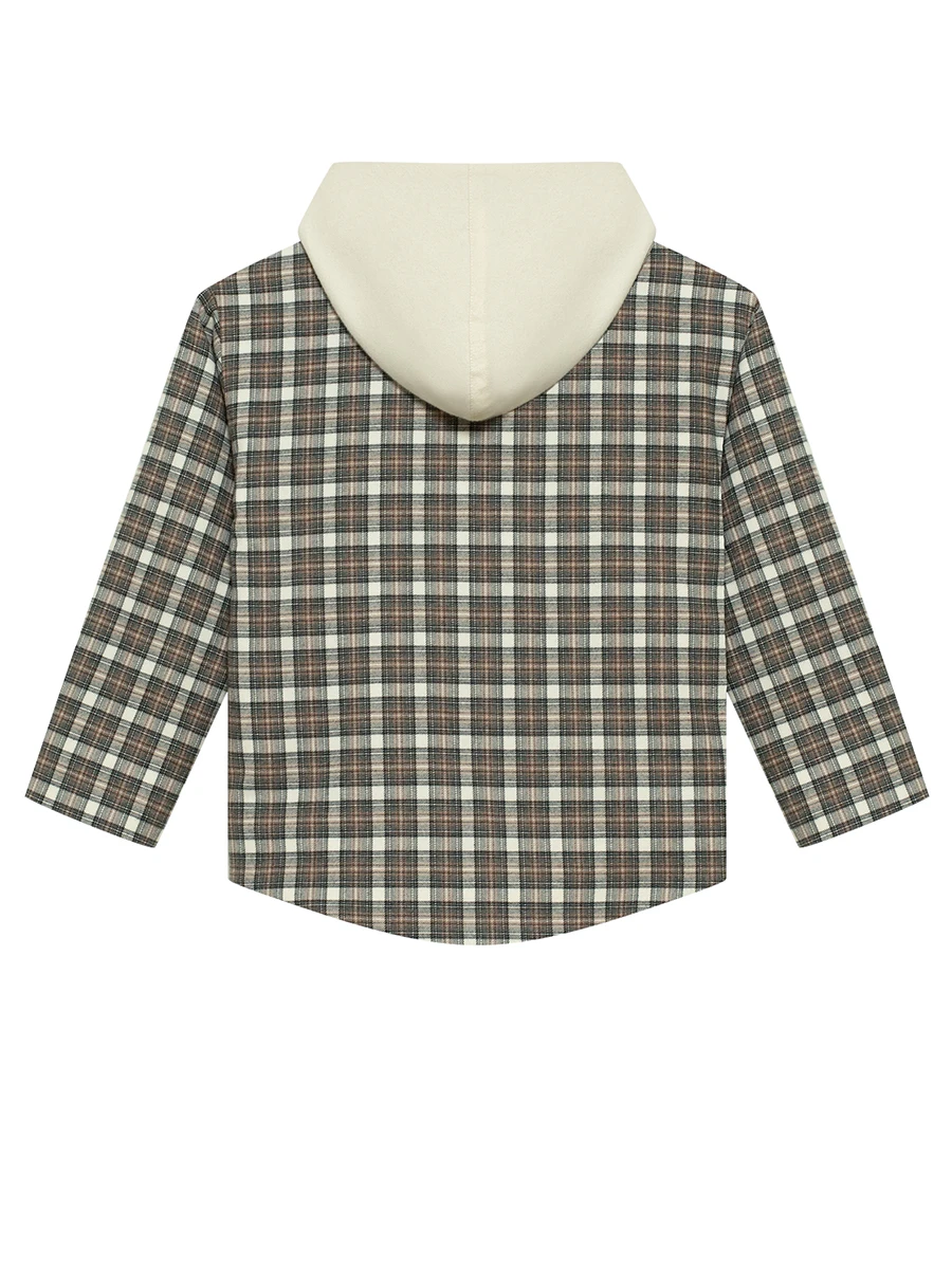 Куртка фланелевая "Кремовая Клетка"