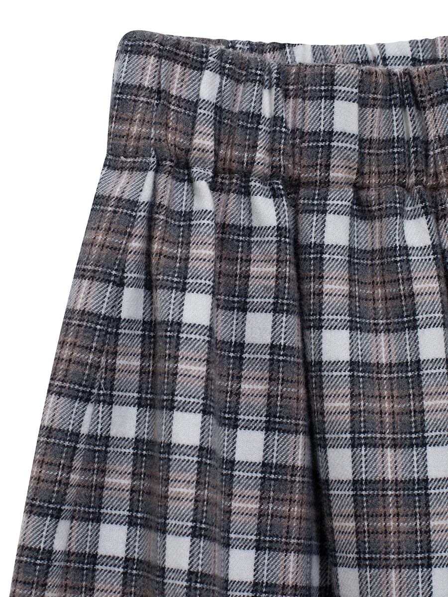 Брюки-карго фланелевые