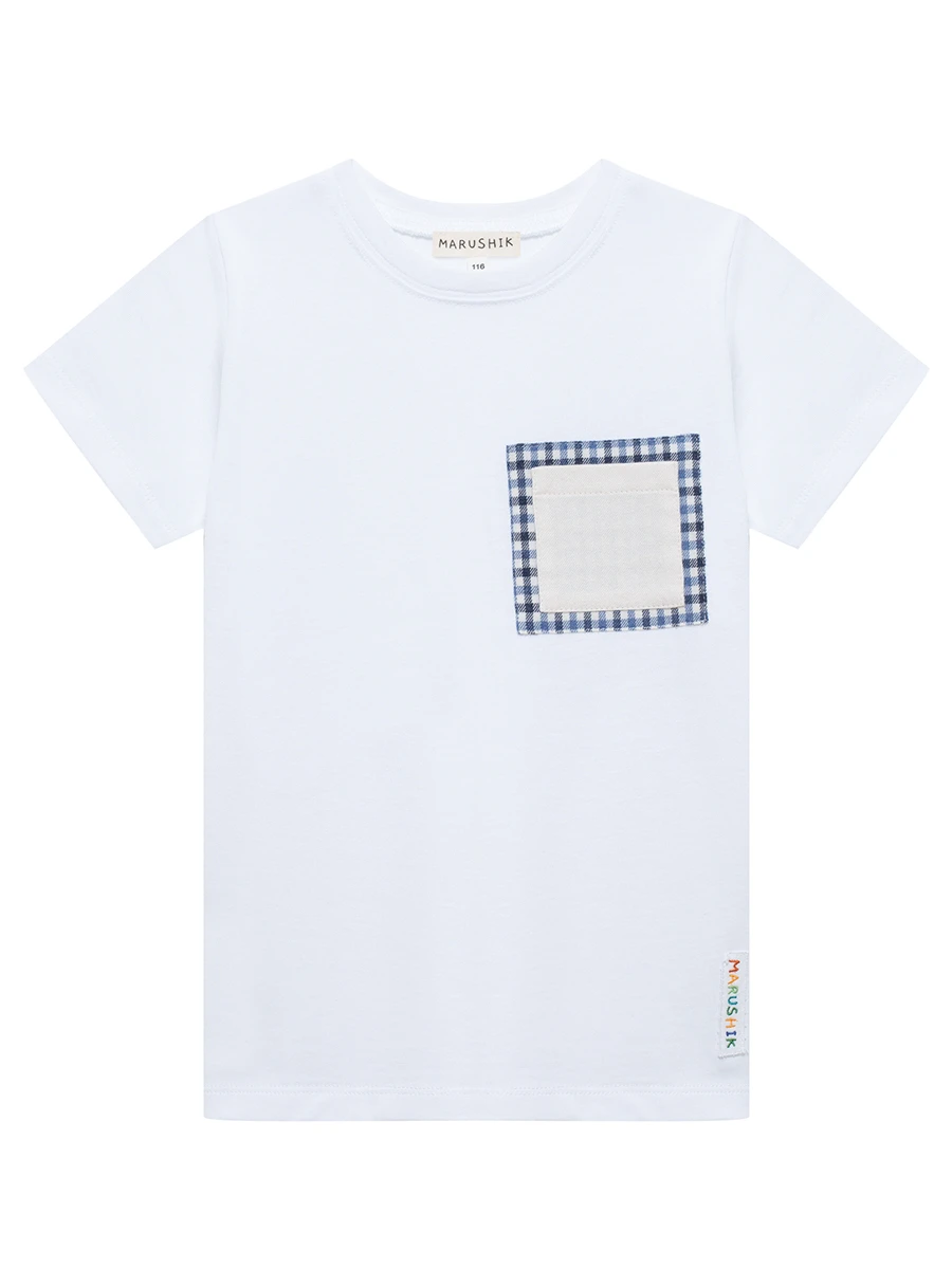 Футболка хлопковая "Сапфировая Мозаика"