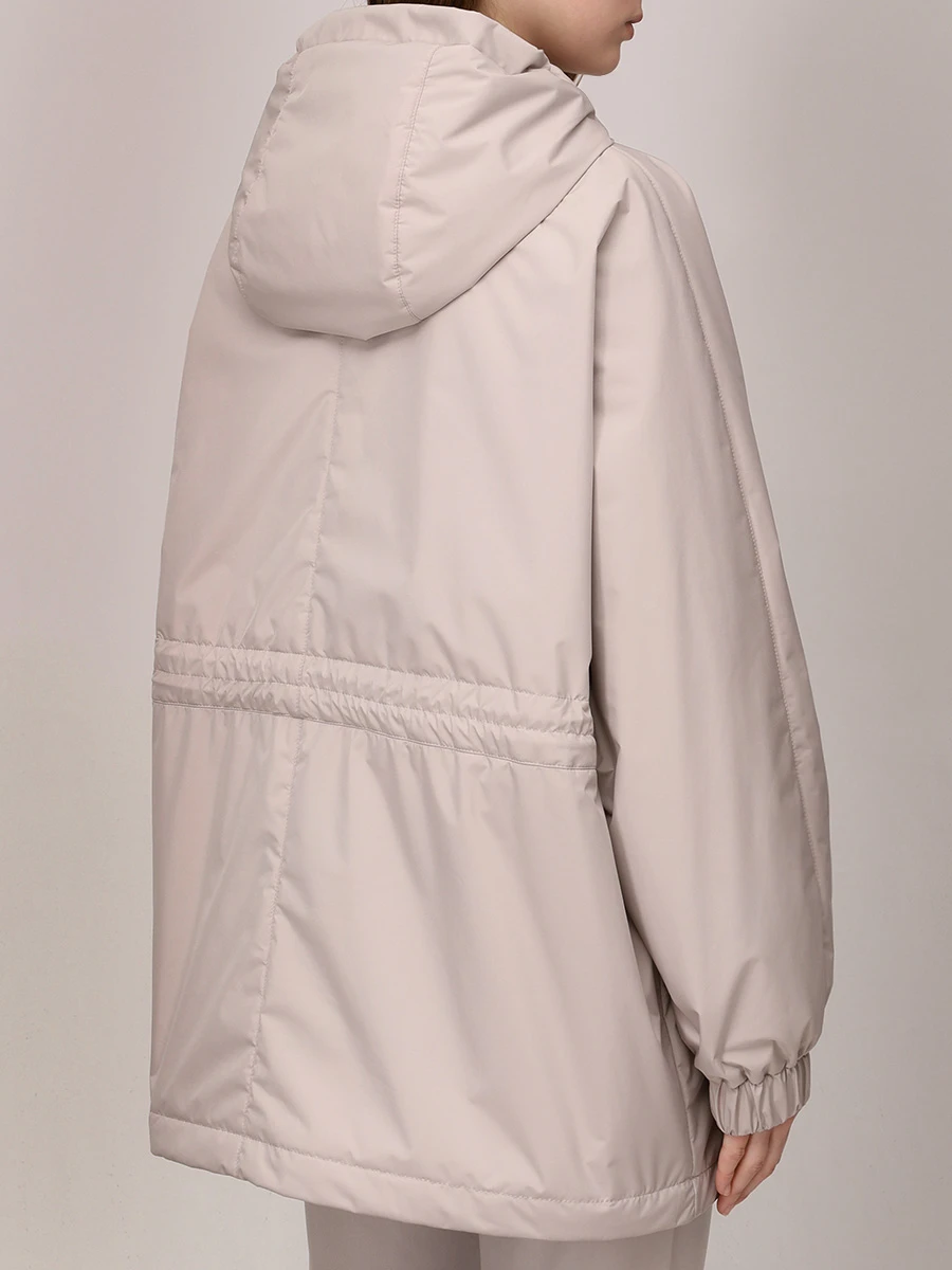 Парка однотонная