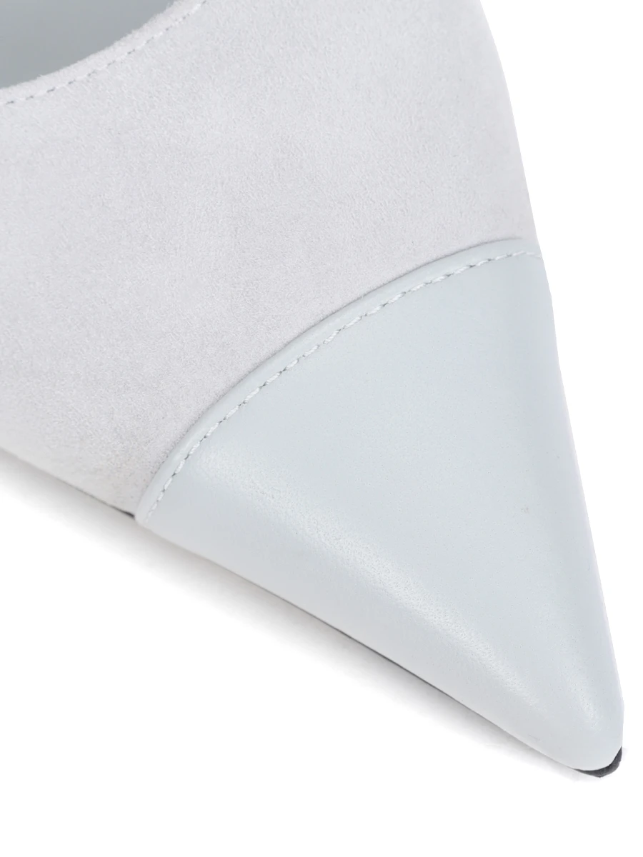 Туфли замшевые