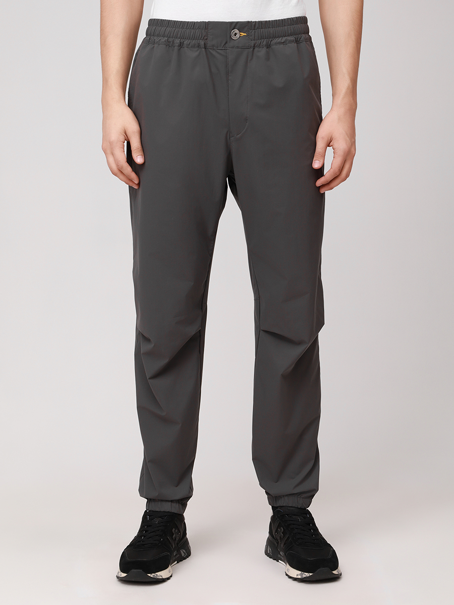 Брюки однотонные