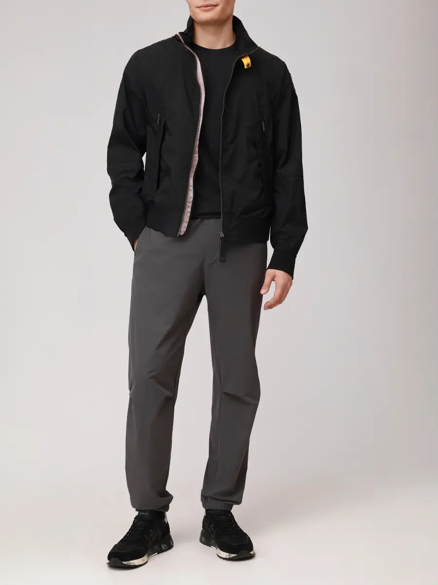 Брюки однотонные