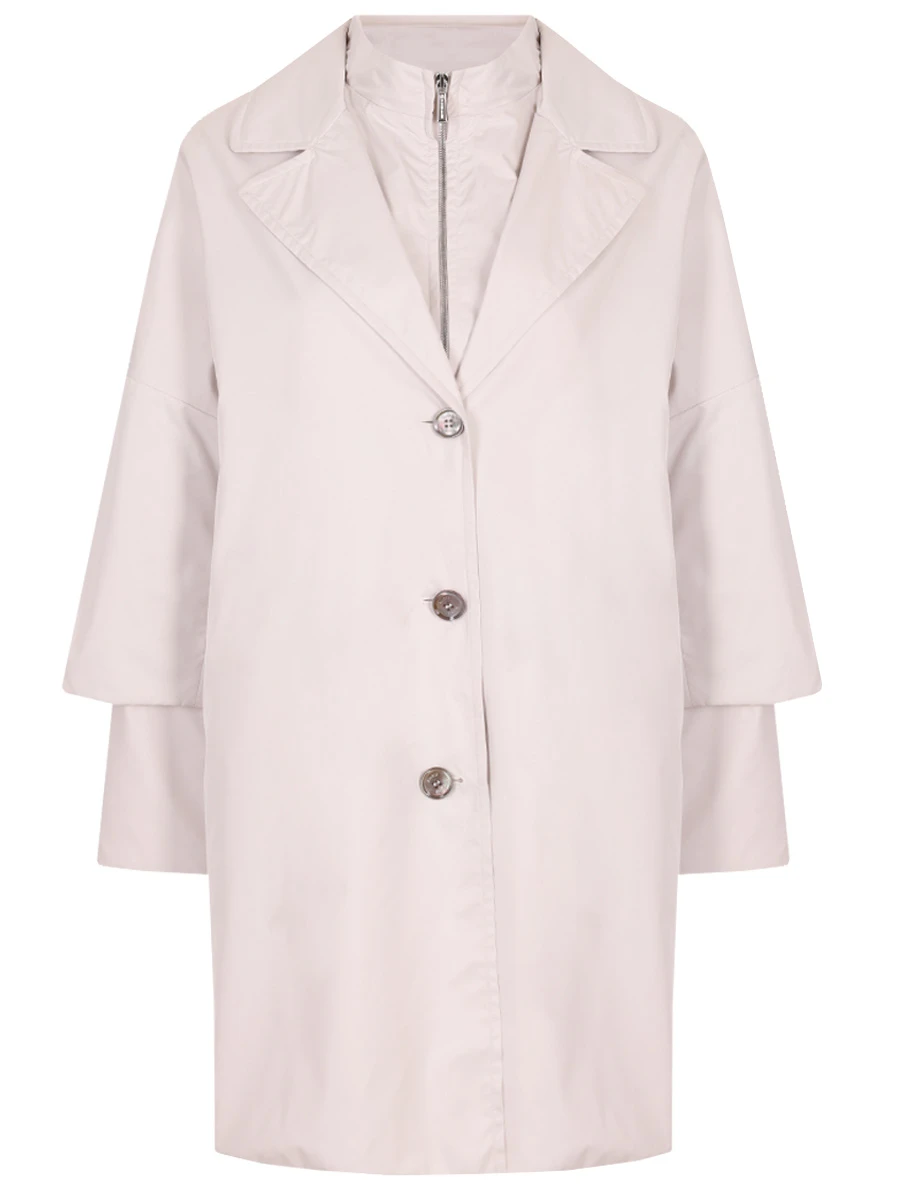 Плащ однотонный