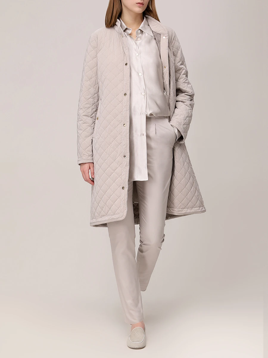 Пальто стеганое