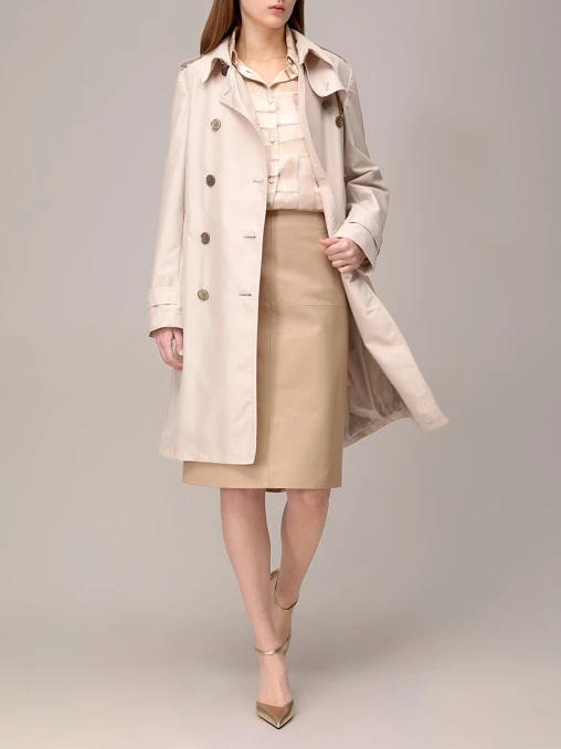 Юбка кожаная KITON