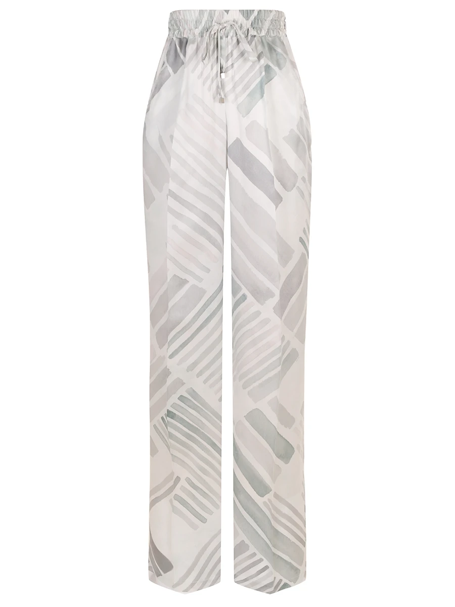 Брюки шелковые