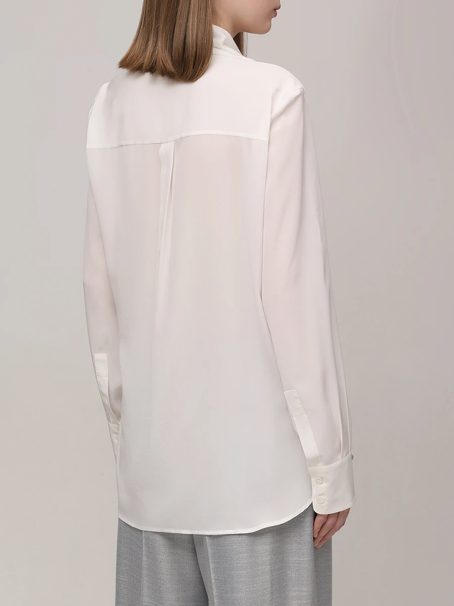 Блуза шелковая