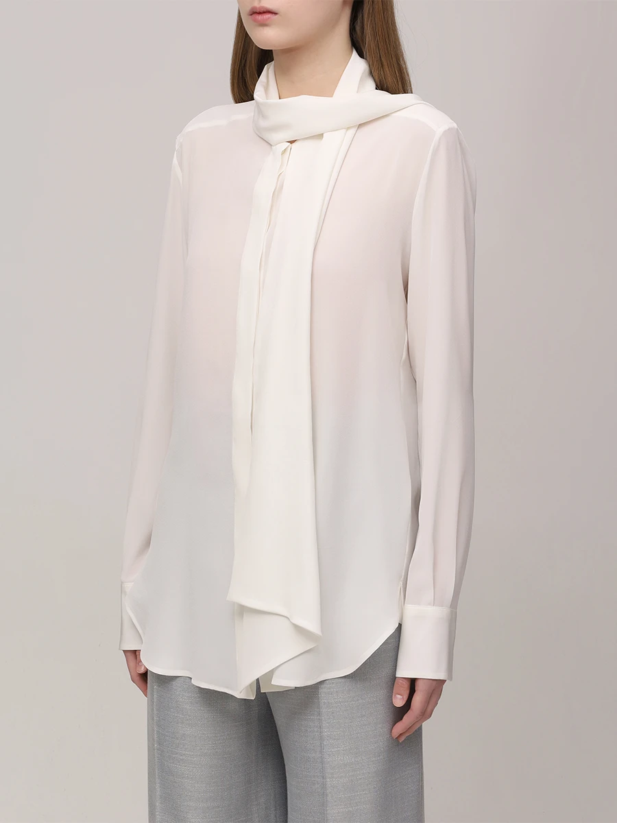 Блуза шелковая